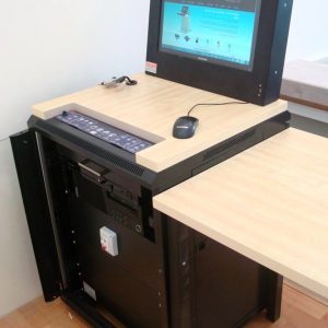Tecom TecPodium workstation lectern control panel